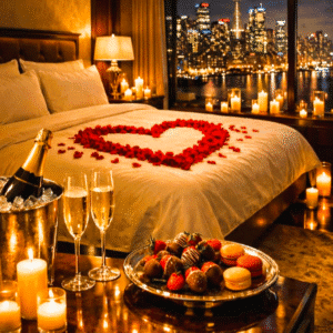 Romantic room decor.
